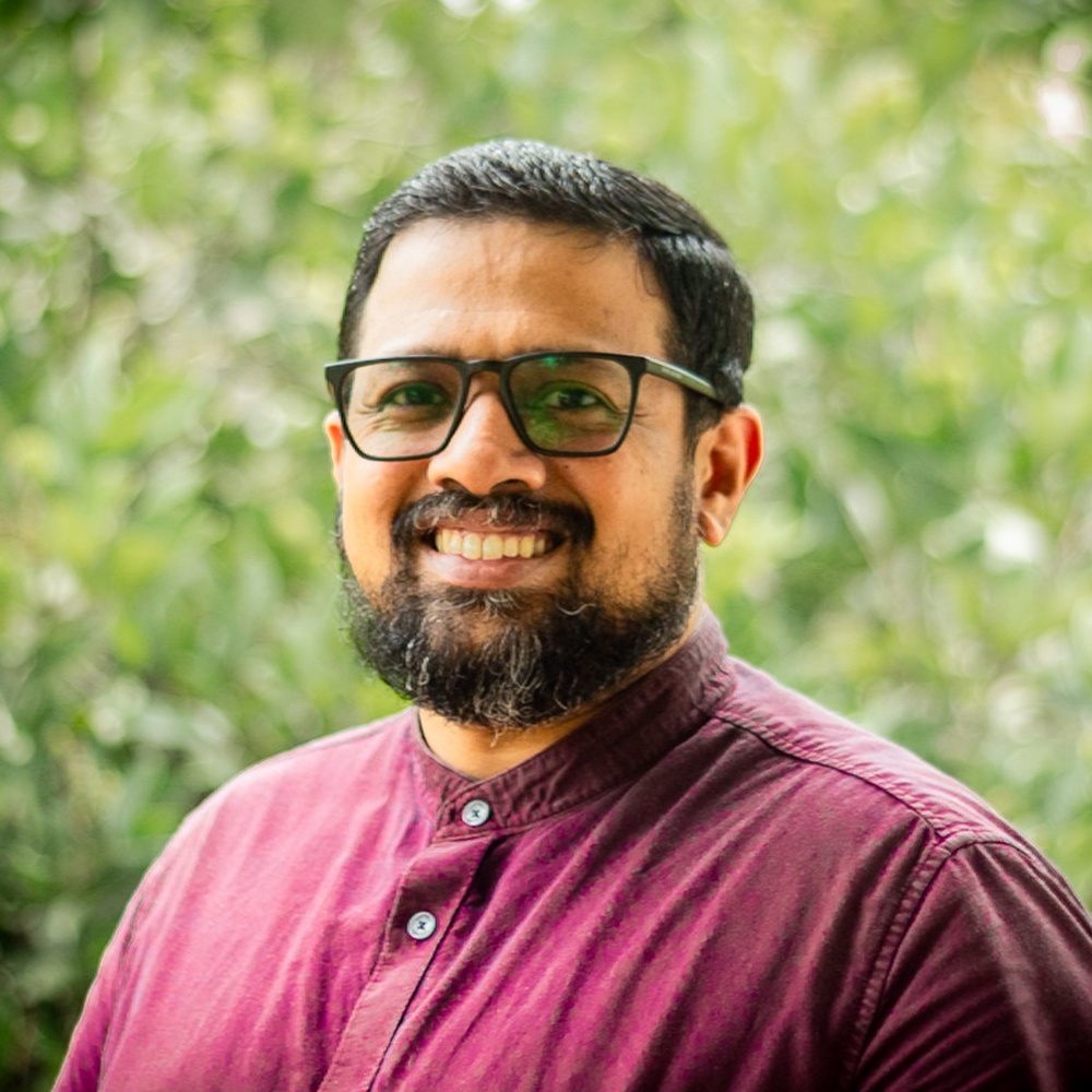 Portrait of George Joseph, Director and co-founder of Thrya Health and Research Foundation